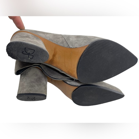 Donald Pliner Lora grey suede booties size 7.5 - Picture 8 of 14